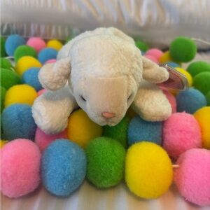 TY Beanie Babies Fleece the Lamb, Vintage 1996, NWT